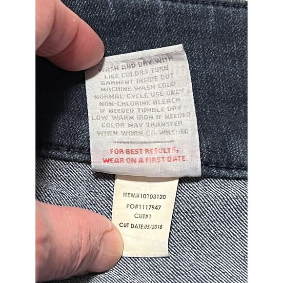 Torrid Womens Jegging Jeans SZ 16R Dark Wash Blue Denim 3 Buttons Jeans - Picture 9 of 12